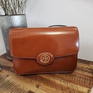 Tory Burch ROBINSON SPAZZOLATO CONVERTIBLE SHOULDER BAG
